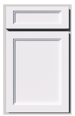 Double Shaker Cabinet Door